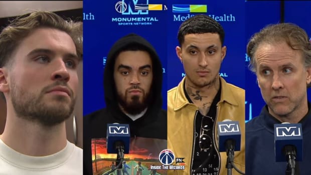 Media Availability: Brian Keefe, Kyle Kuzma, Tyus Jones, and Corey Kispert | 01/25/24